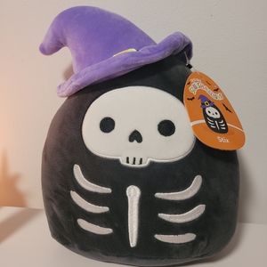 Stix the skeleton squishmallow 8"